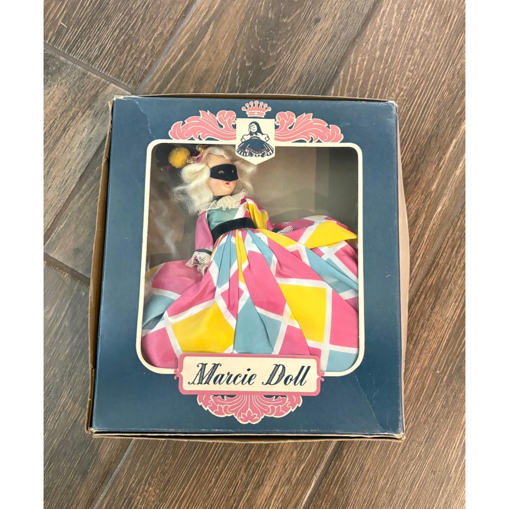 Vintage Marcie Doll Venetian Masquerade Ball Gown Collector‎ Doll in Box 50s
